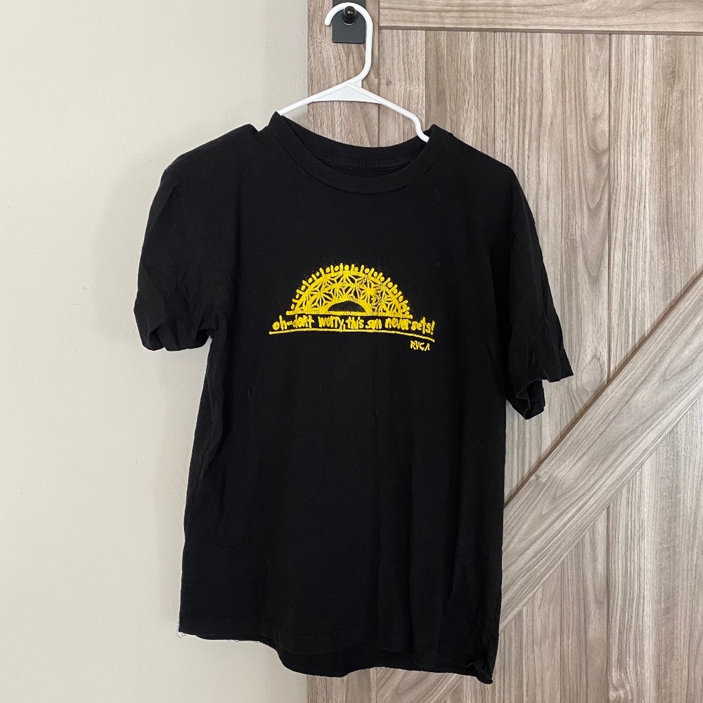 Vintage RVCA Artist Network Program, Black, Men's M
